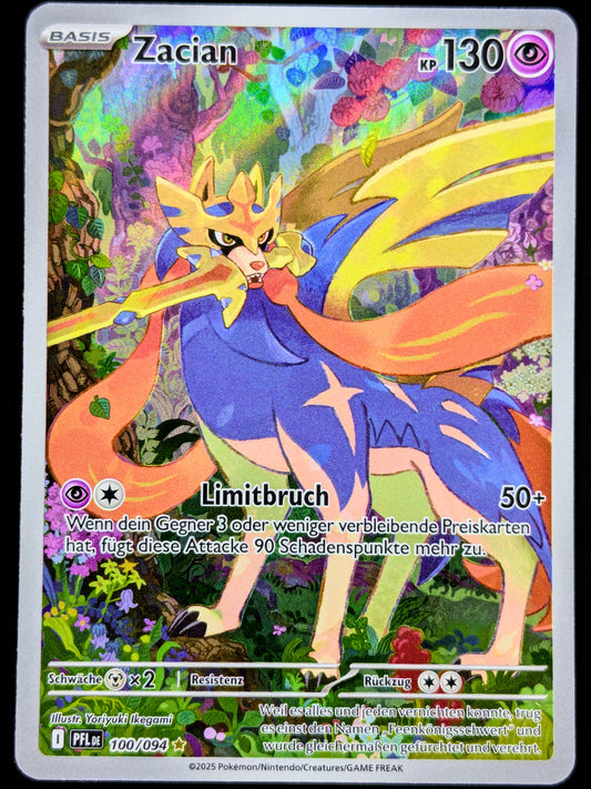 Zacian 100/094 Illustration Rare DE