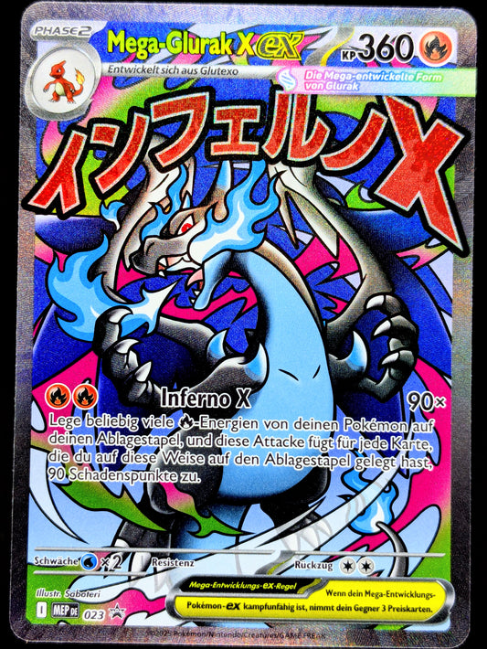 Mega-Glurak X Ex Promo MEP023 DE
