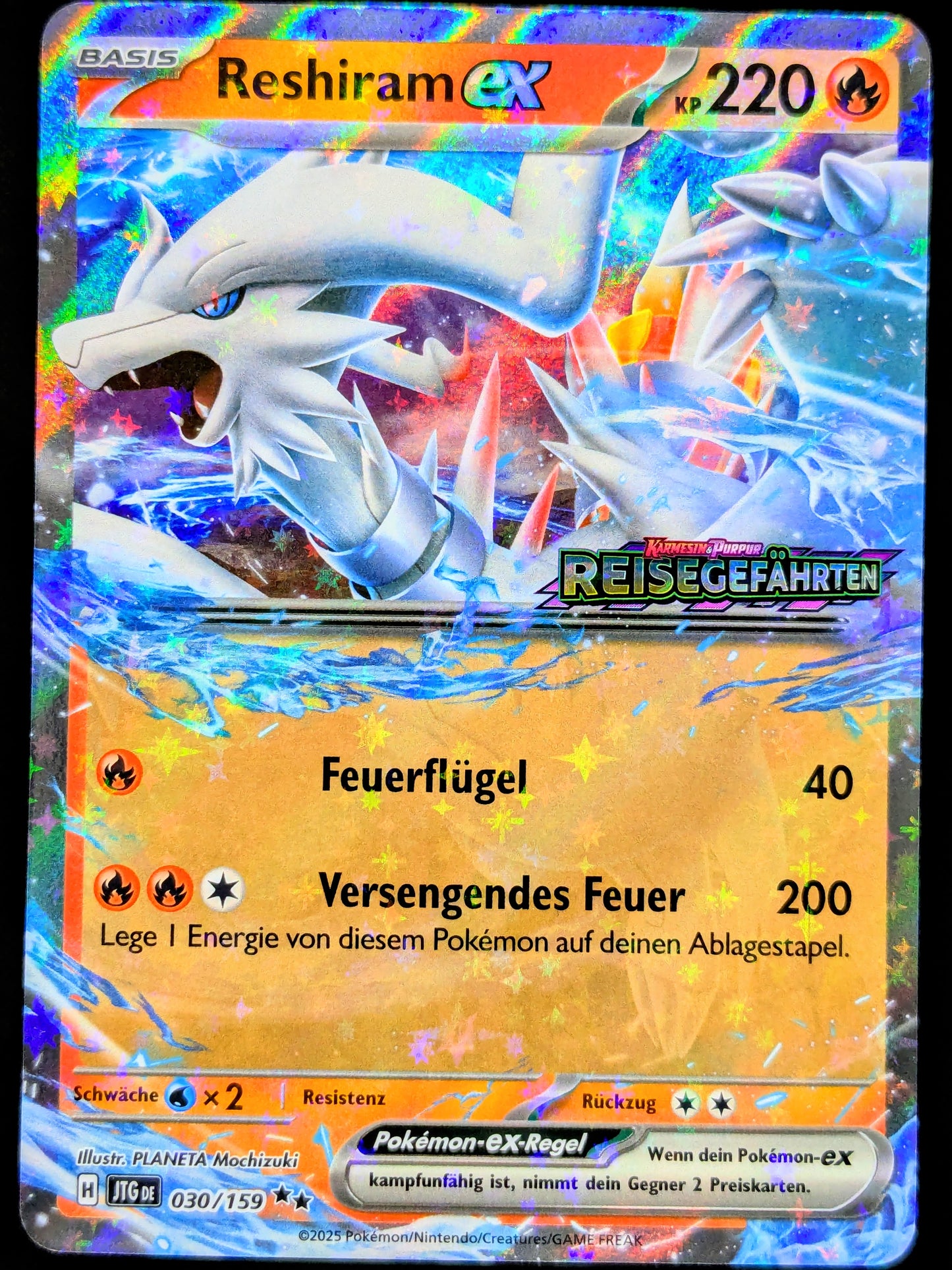 Reshiram Ex 030/159 DE