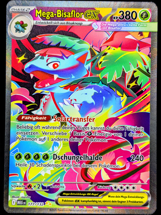 Mega-Bisaflor Ex 177/132 Special Illustration Rare DE