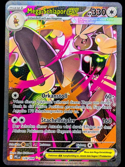 Mega-Schlapor Ex 128/094 Special Illustration Rare DE