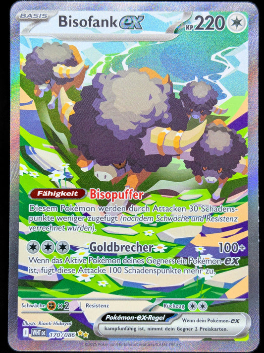 Bisofank Ex 170/086 Special Illustration Rare DE