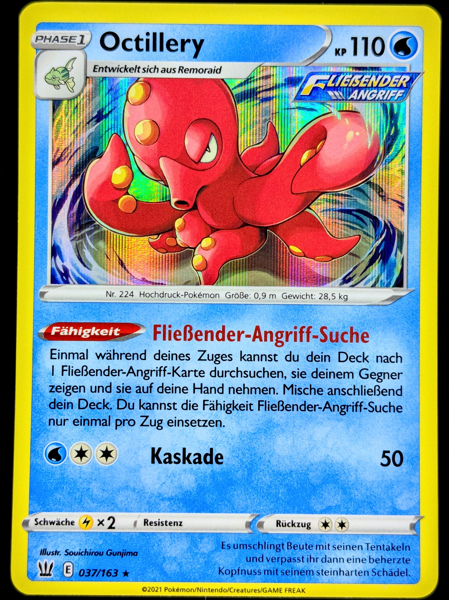 Octillery Holo 037/163 DE