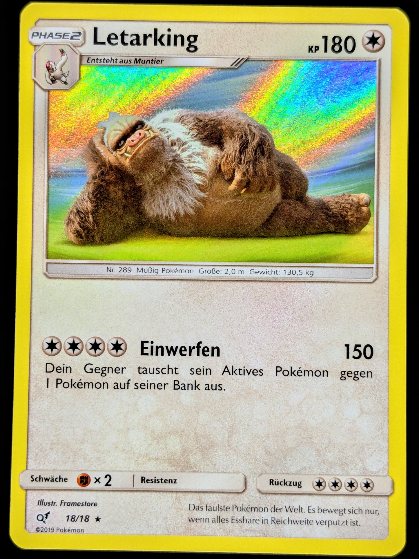 Letarking Holo 18/18 DE