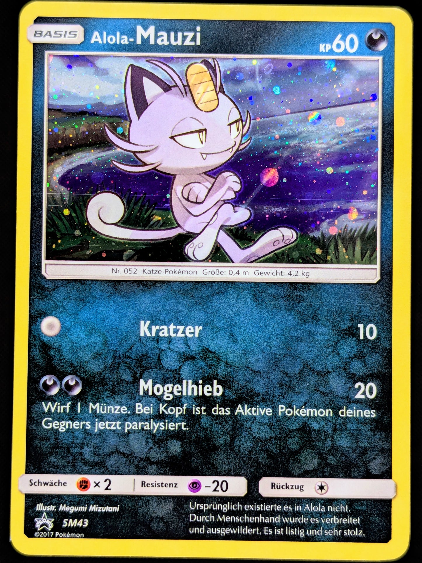 Alola-Mauzi Holo SM43 DE