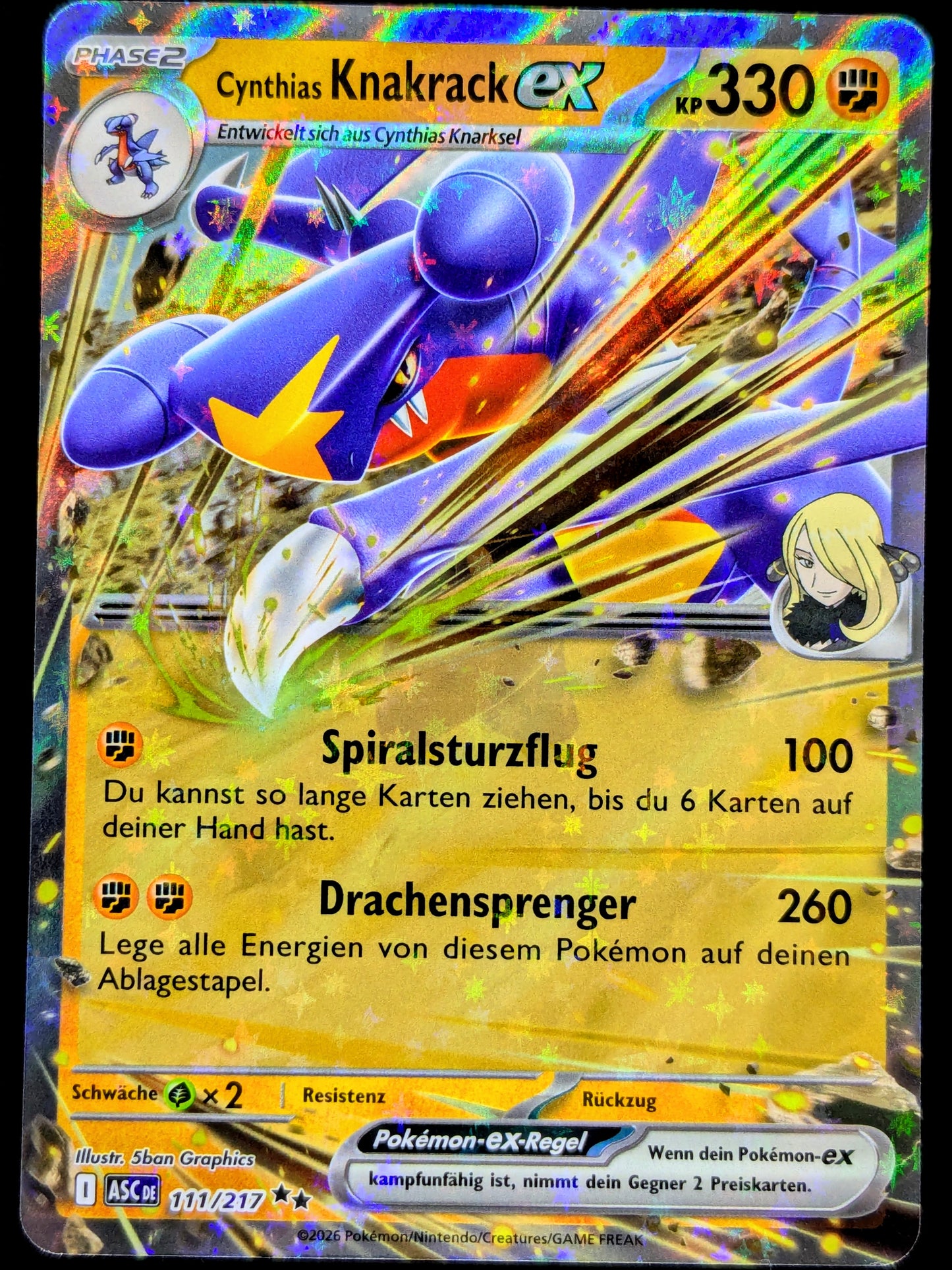 Cynthias Knakrack Ex 111/217 DE