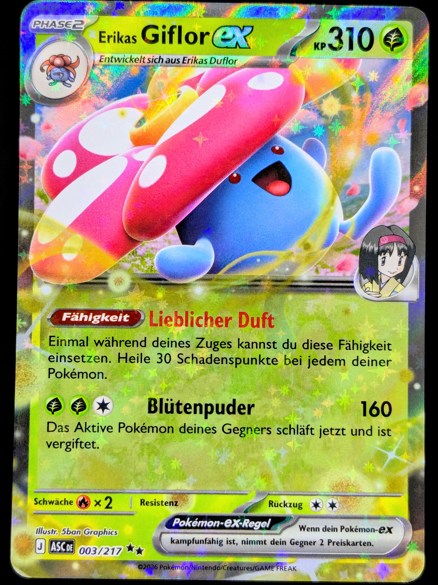 Erikas Giflor Ex 003/217 DE