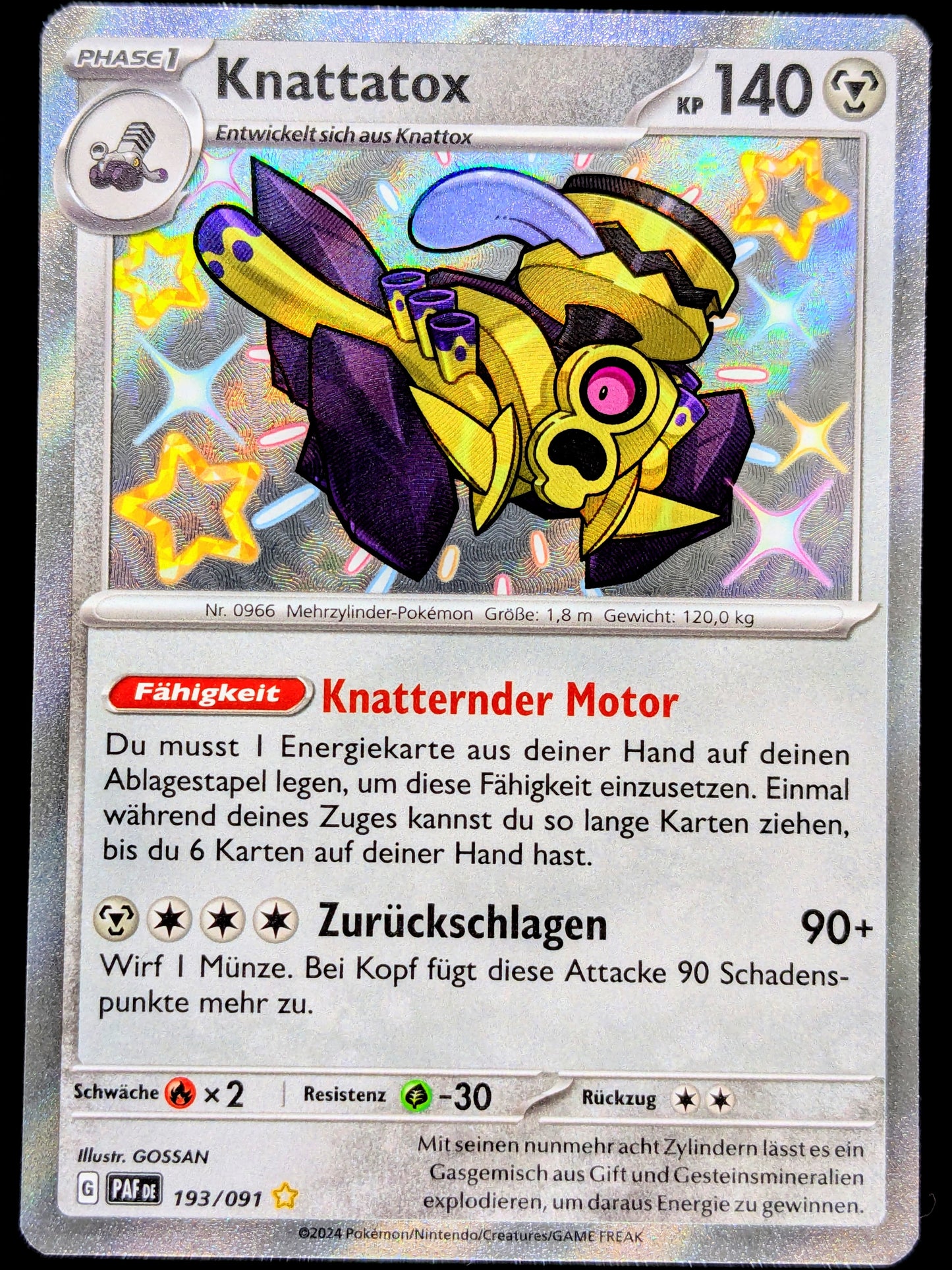 Knattatox Shiny 193/091 DE
