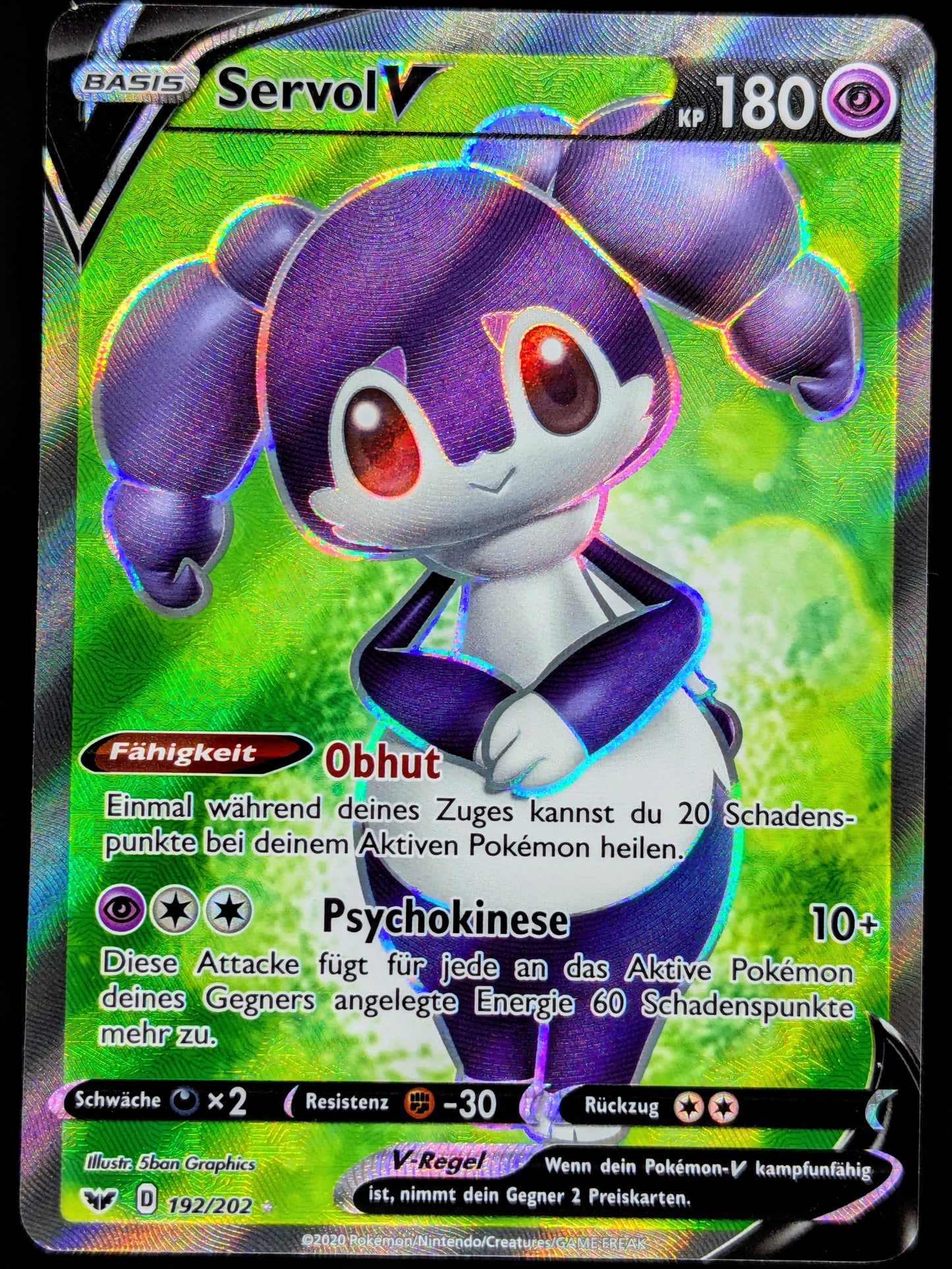 Servol V Full Art 192/202 DE