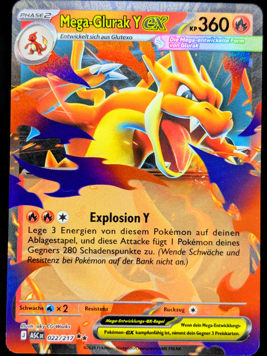 Mega-Glurak Y Ex 022/217 DE
