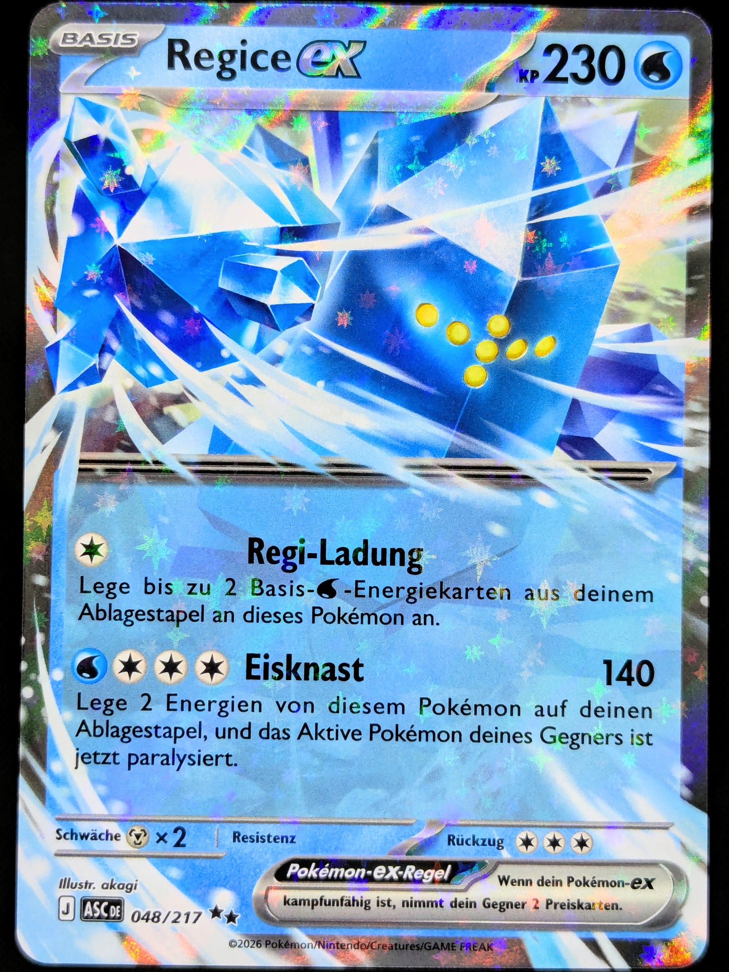 Regice Ex 048/217 DE