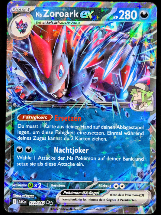 Ns Zoroark Ex 137/217 DE