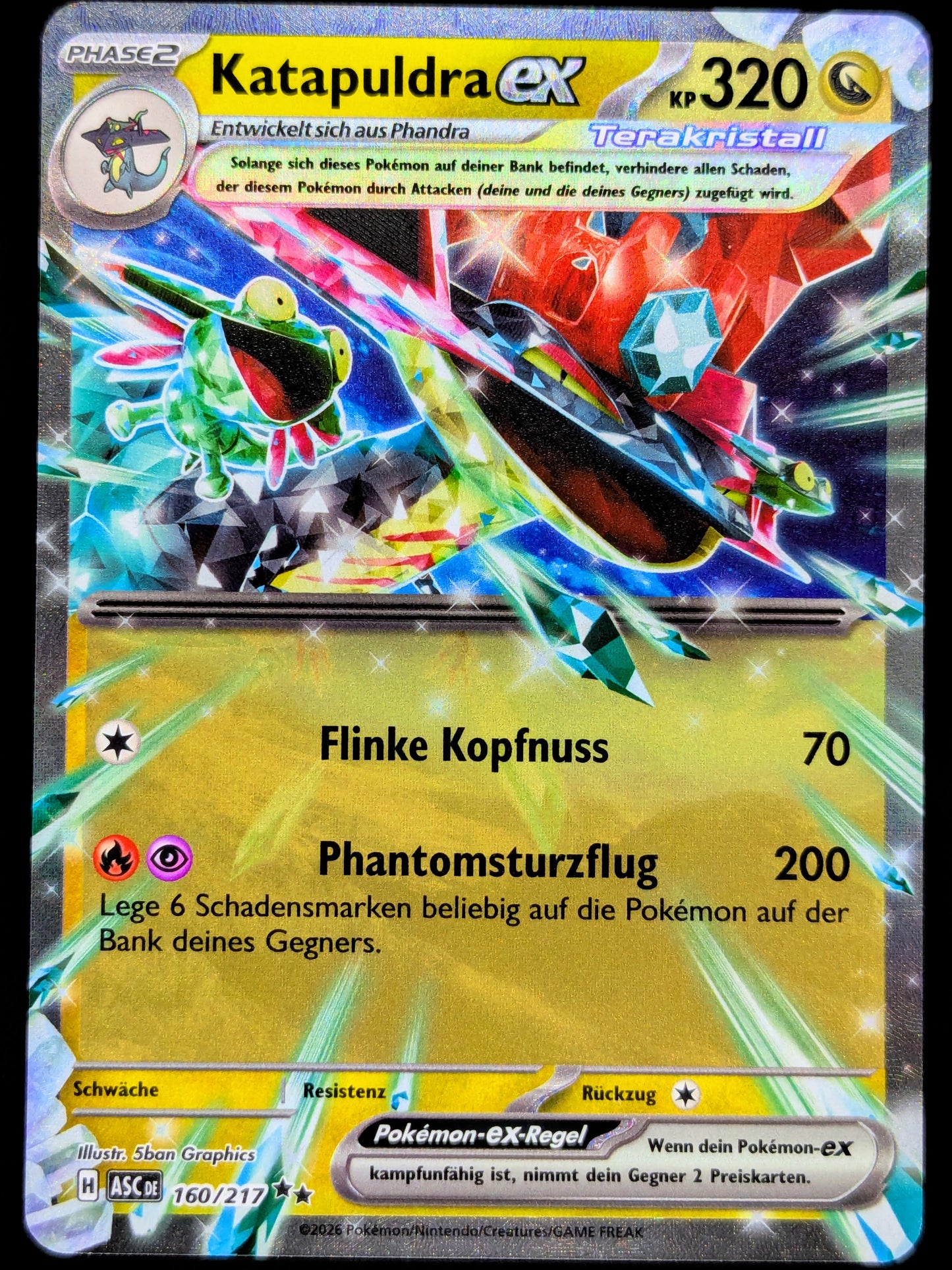 Katapuldra Ex Terakristall 160/217 DE