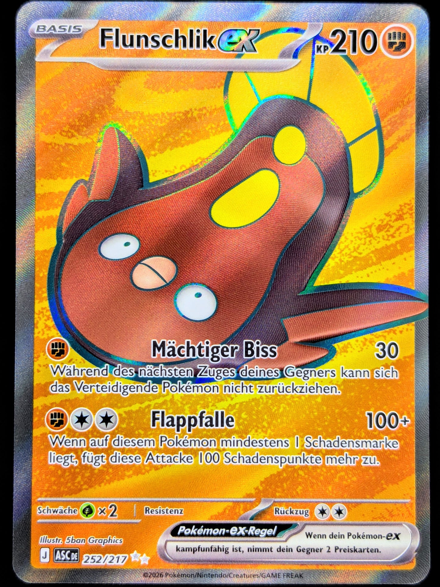 Flunschlik Ex Full Art 252/217 DE