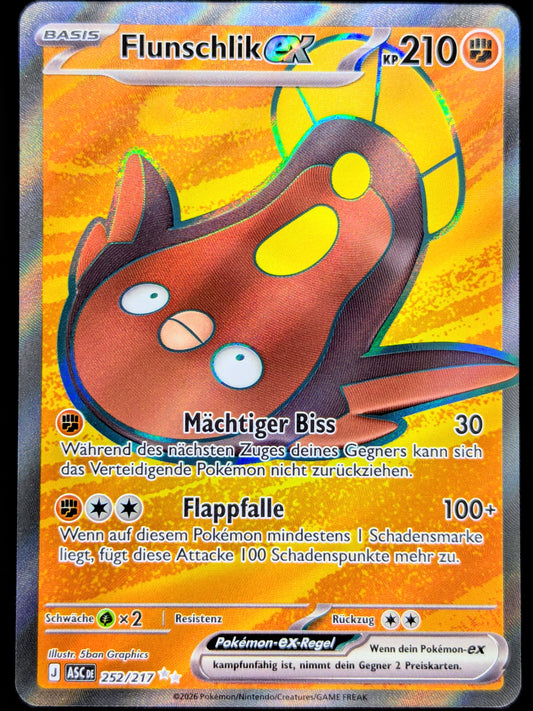 Flunschlik Ex Full Art 252/217 DE