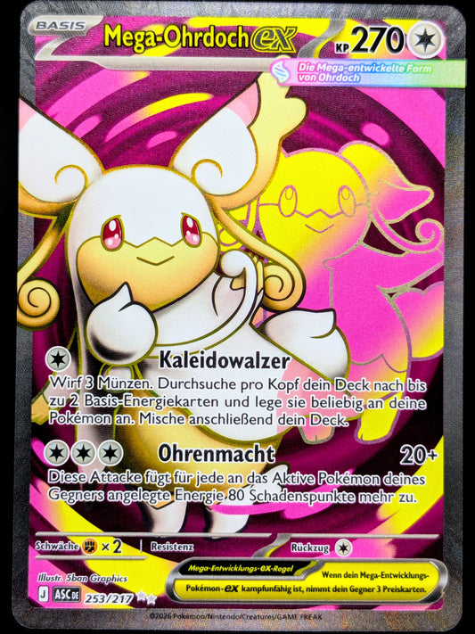 Mega-Ohrdoch Ex Full Art 253/217 DE