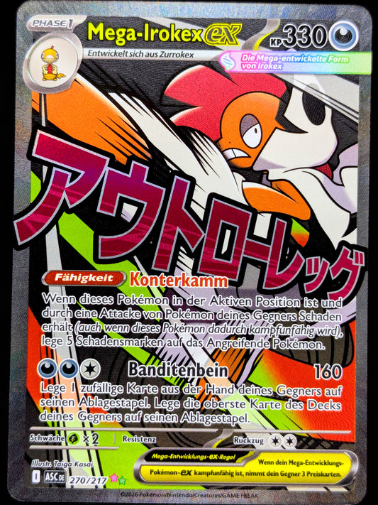 Mega-Irokex Ex Full Art 270/217 DE