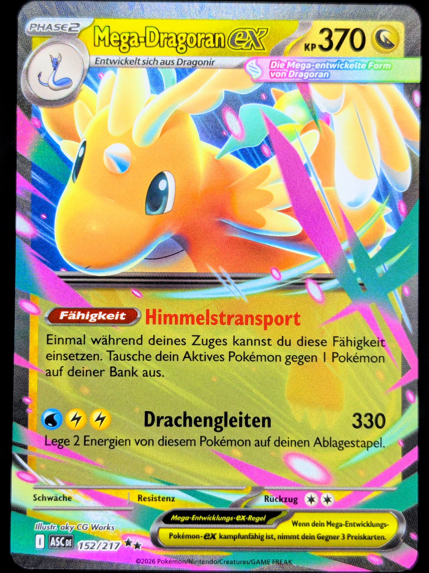 Mega-Dragoran Ex 152/217 DE