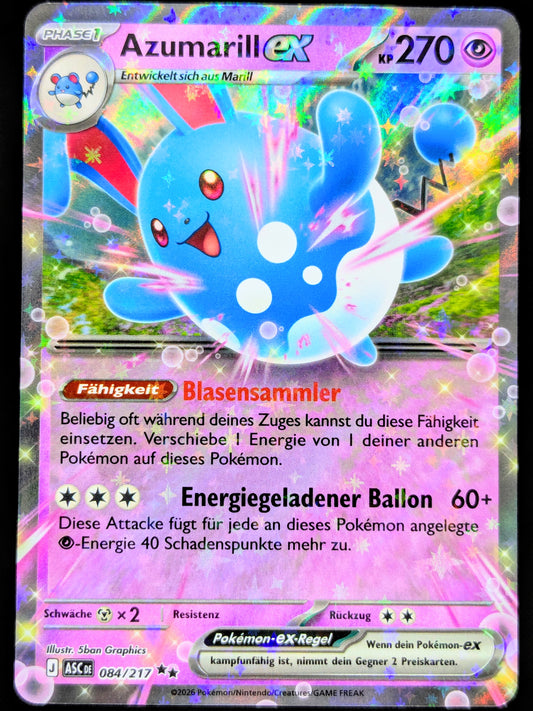 Azumarill Ex 084/217 DE