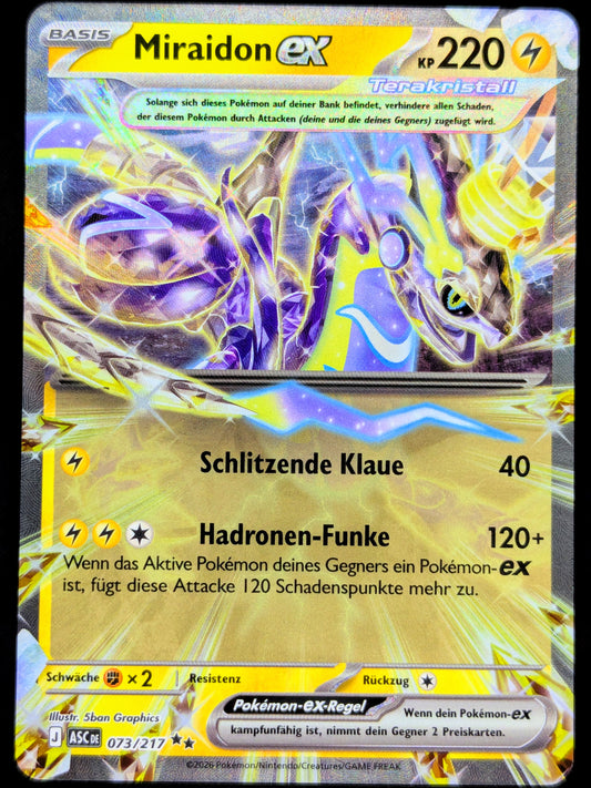Miraidon Ex 073/217 DE