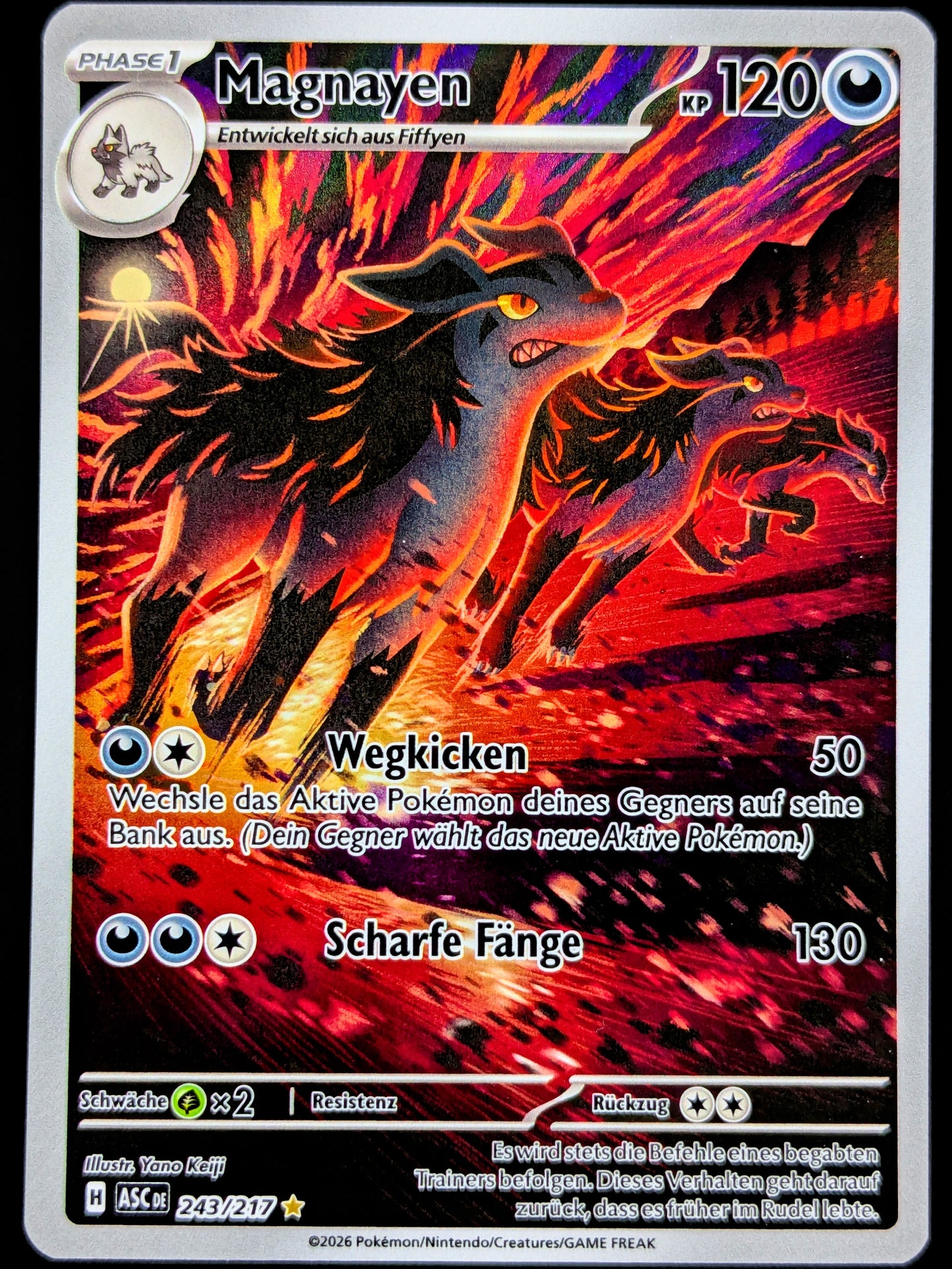 Magnayen 243/217 Illustration Rare DE