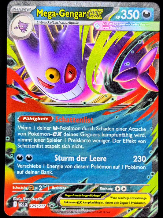 Mega-Gengar Ex 125/217 DE