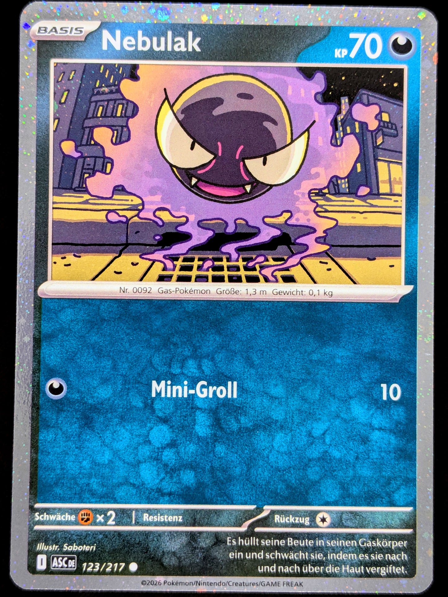 Nebulak Holo 123/217 DE