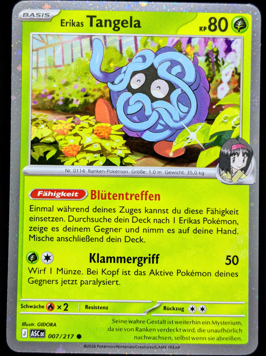 Erikas Tangela Holo 007/217 DE