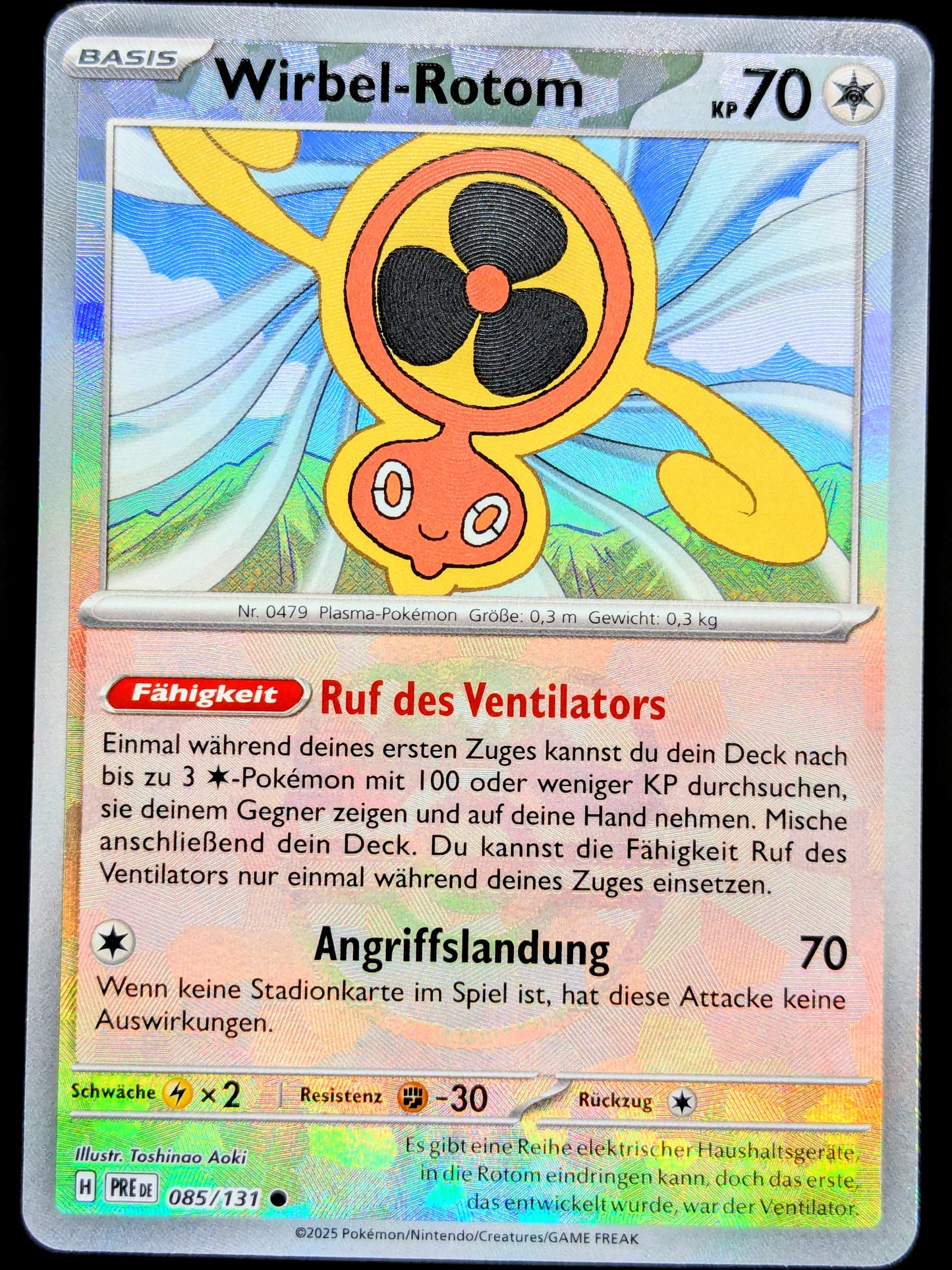 Wirbel-Rotom Meisterball 085/131 DE