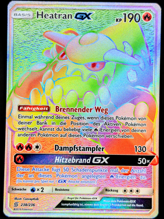 Heatran GX Rainbow 238/236 DE