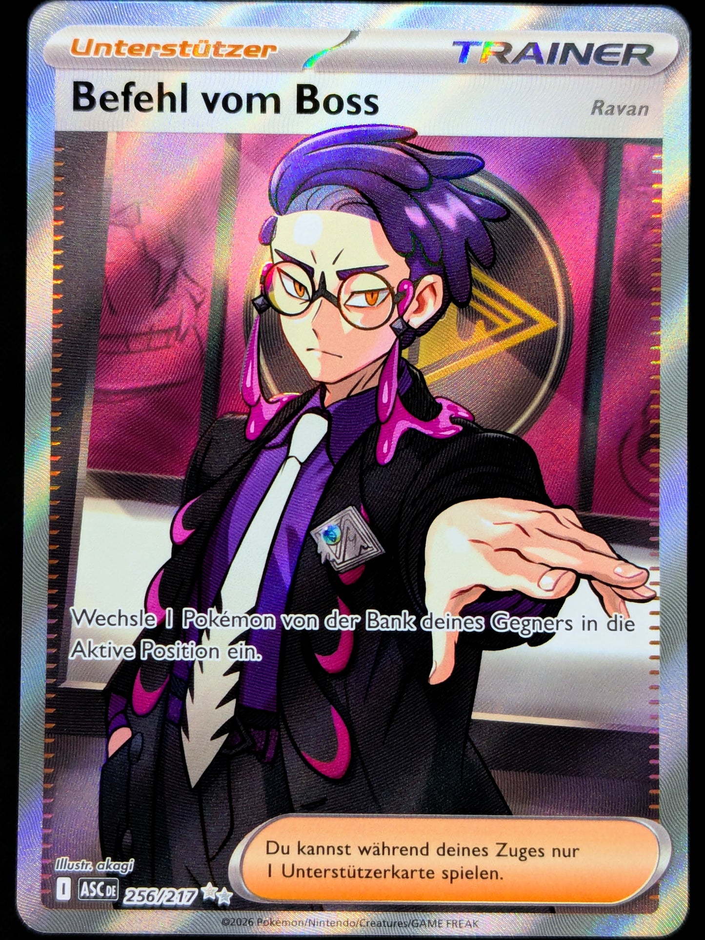 Befehl vom Boss 256/217 DE