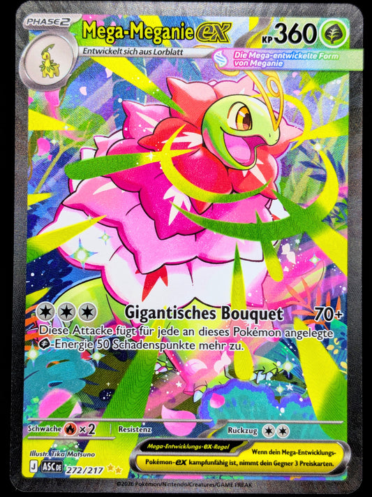 Mega-Meganie Ex 272/217 Special Illustration Rare DE