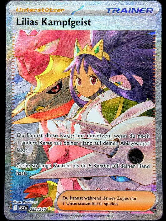 Lilias Kampfgeist 292/217 Special Illustration Rare DE