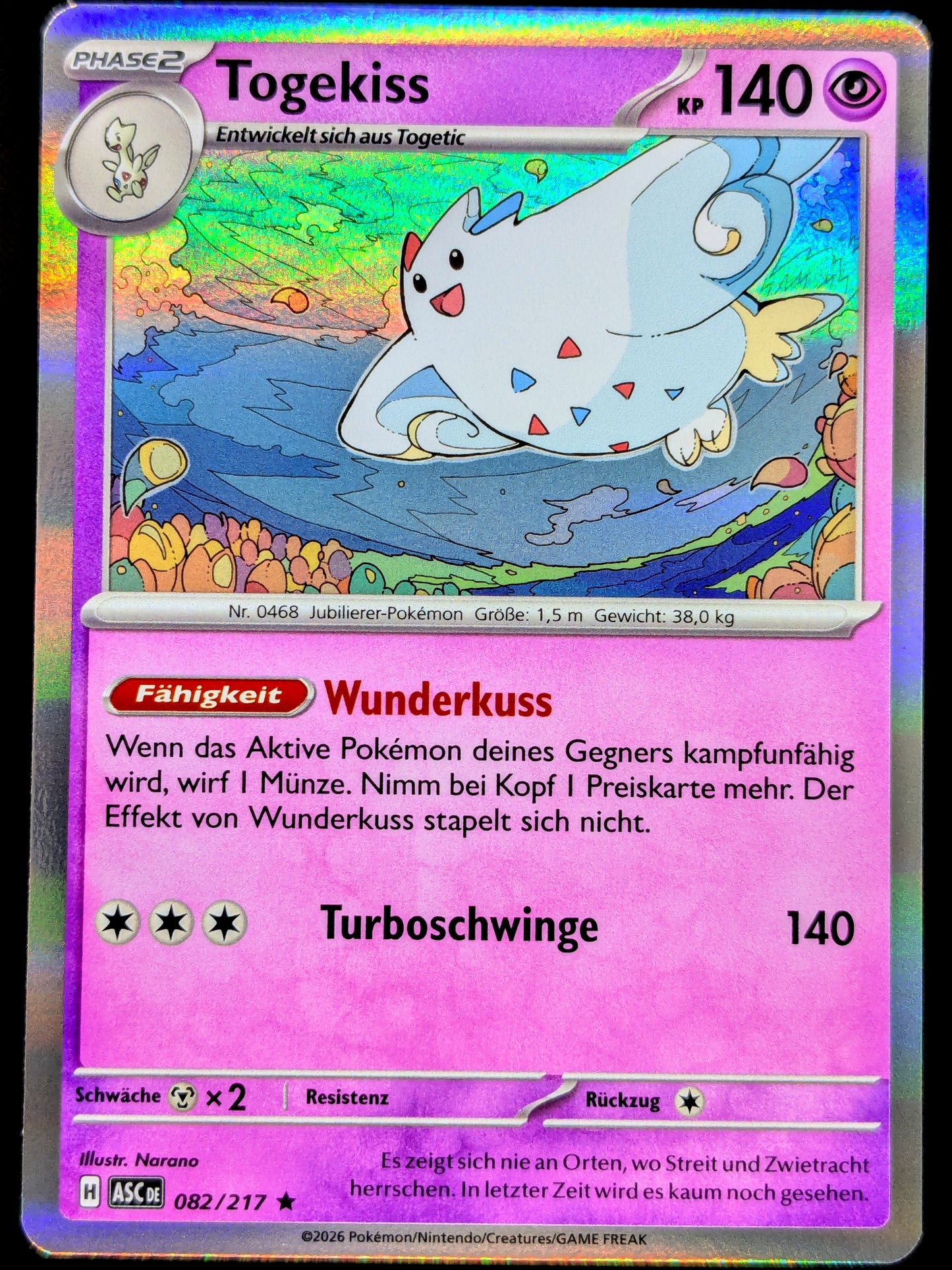 Togekiss Holo 082/217 DE