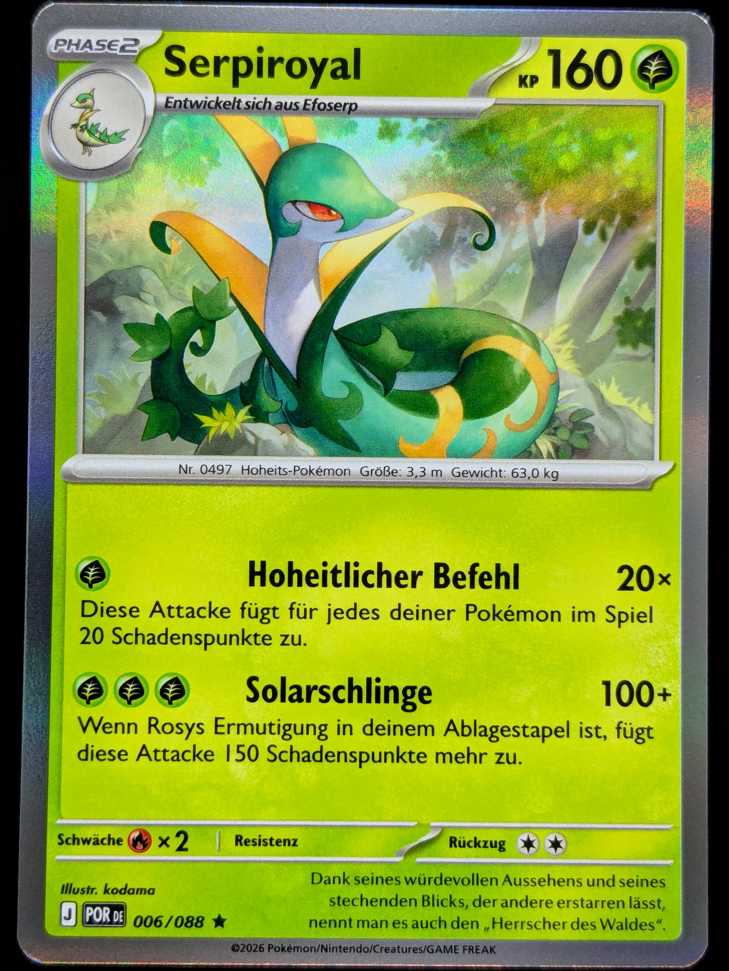 Serpiroyal Holo 006/088 DE