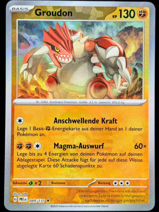 Groudon Pokéball 049/13 DE