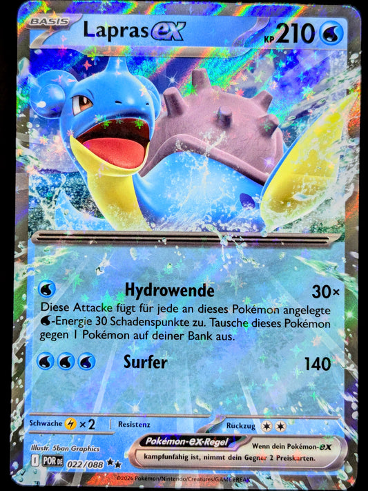 Lapras Ex 022/088 DE