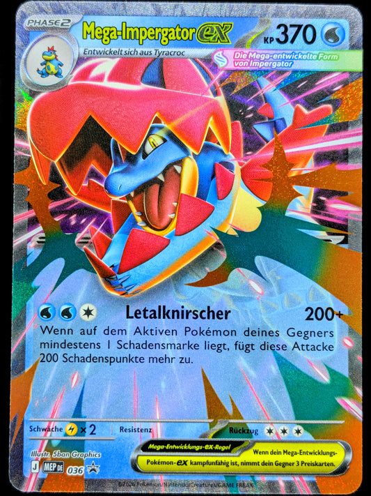 Mega-Impergator Ex Promo MEP036 DE