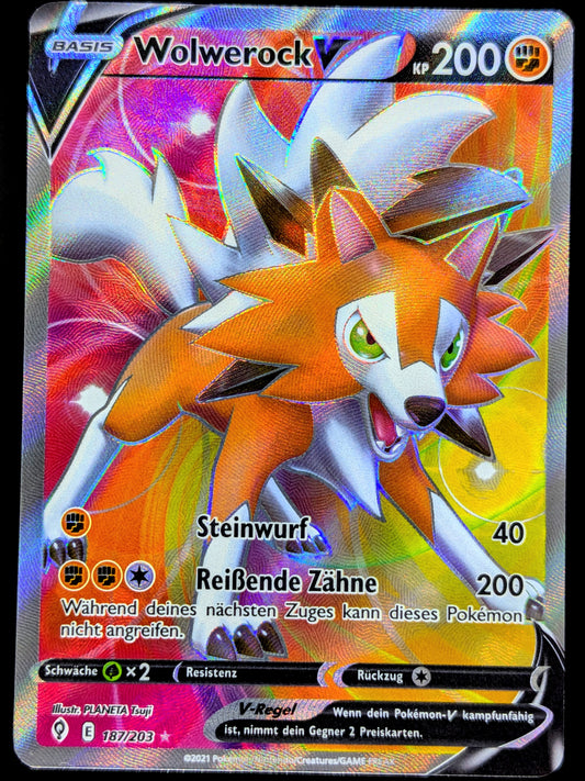 Wolwerock V Full Art 187/203 DE