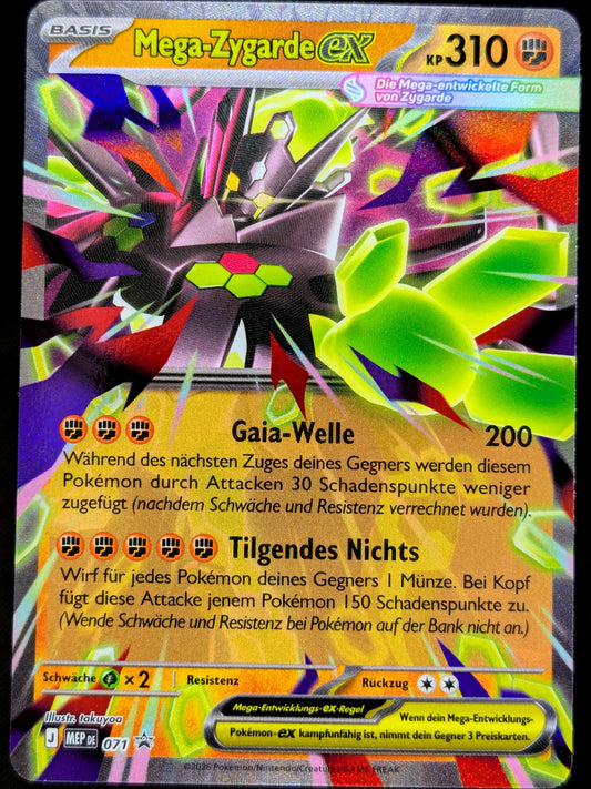 Mega-Zygarde Ex Promo MEP071 DE