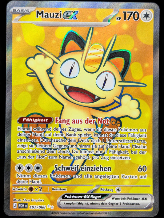 Mauzi Ex Full Art 107/088 DE