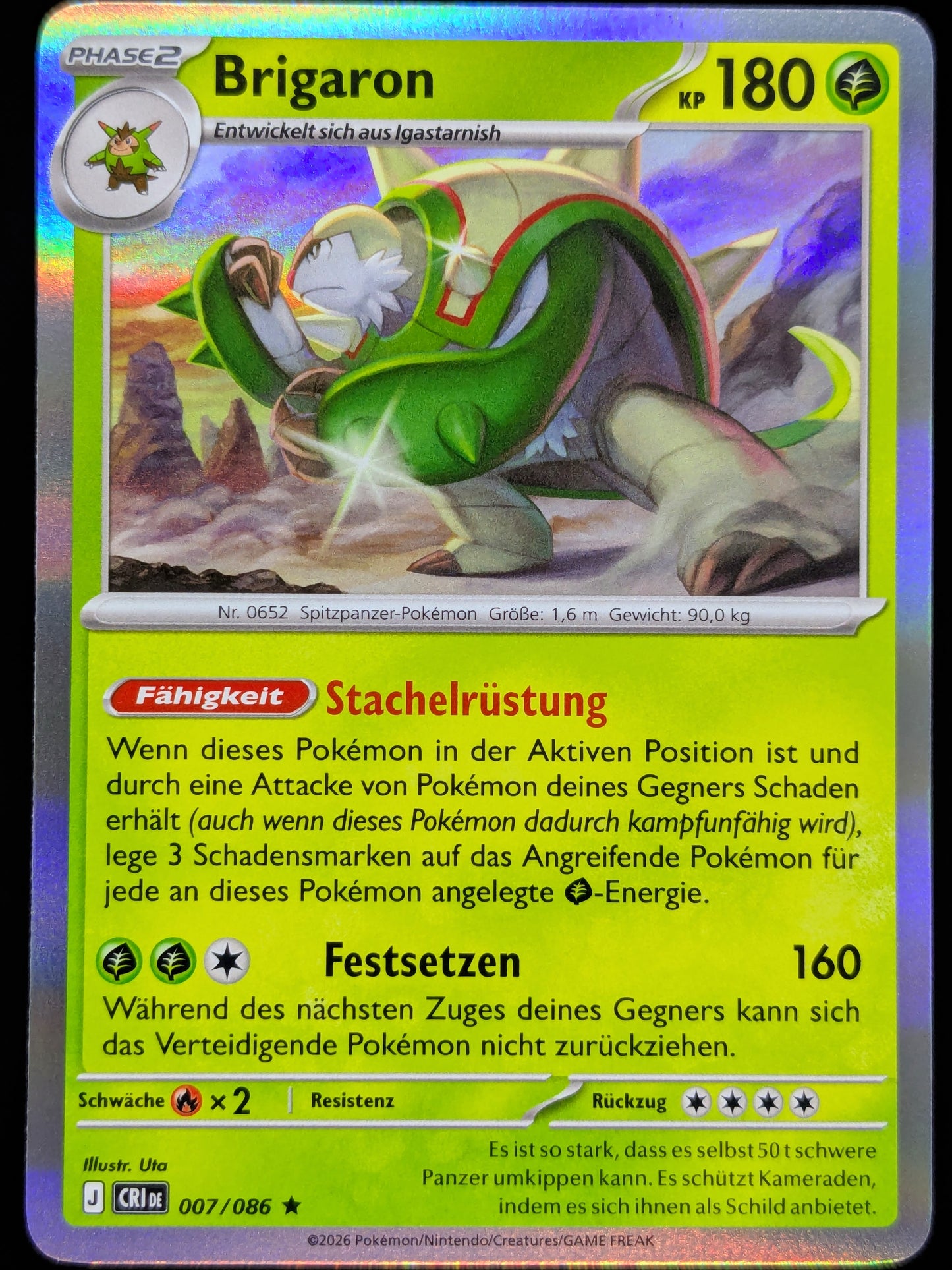 Brigaron Holo 007/086 DE