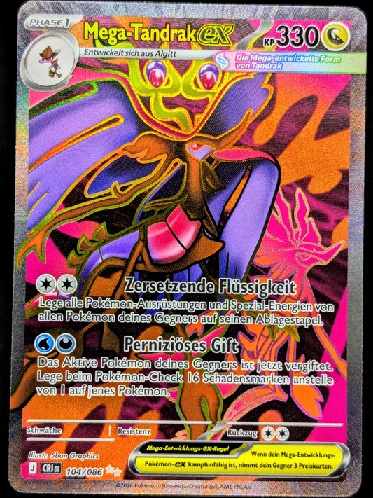 Mega-Tandrak Ex Full Art 104/086 DE