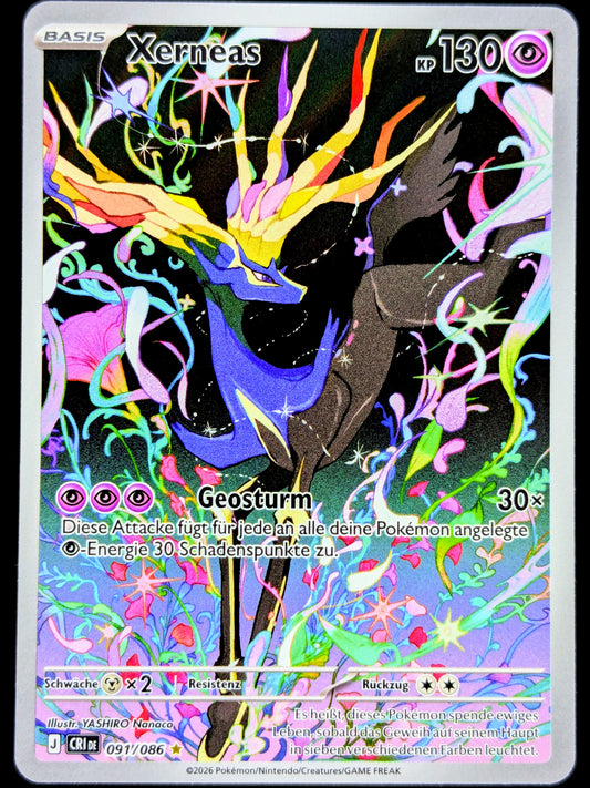 Xerneas 091/086 Illustration Rare DE