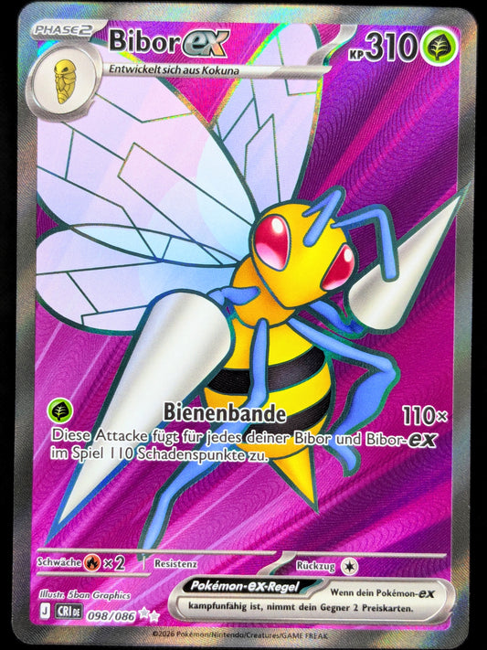 Bibor Ex Full Art 098/086 DE