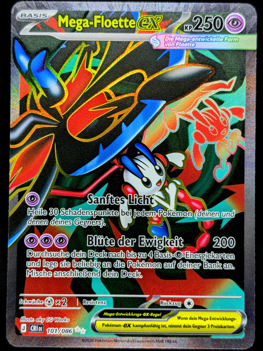 Mega-Floette Ex Full Art 101/086 DE