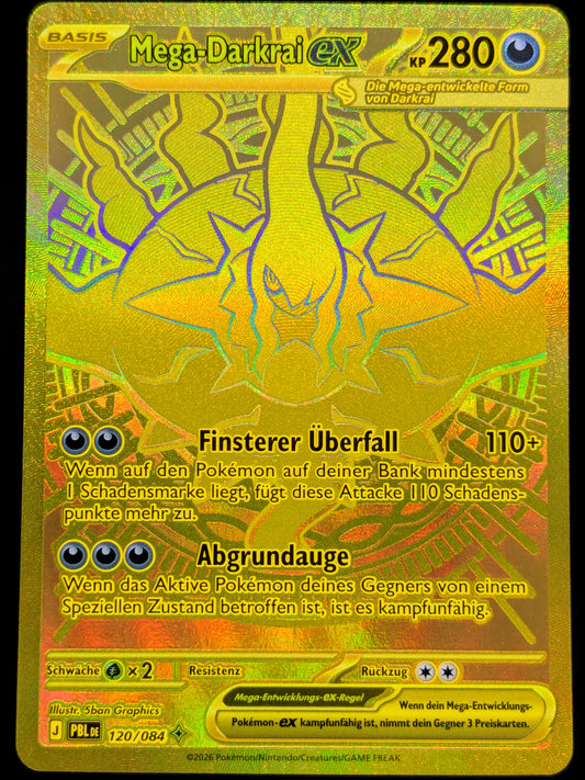 Mega-Darkrai Ex Gold 120/084 DE