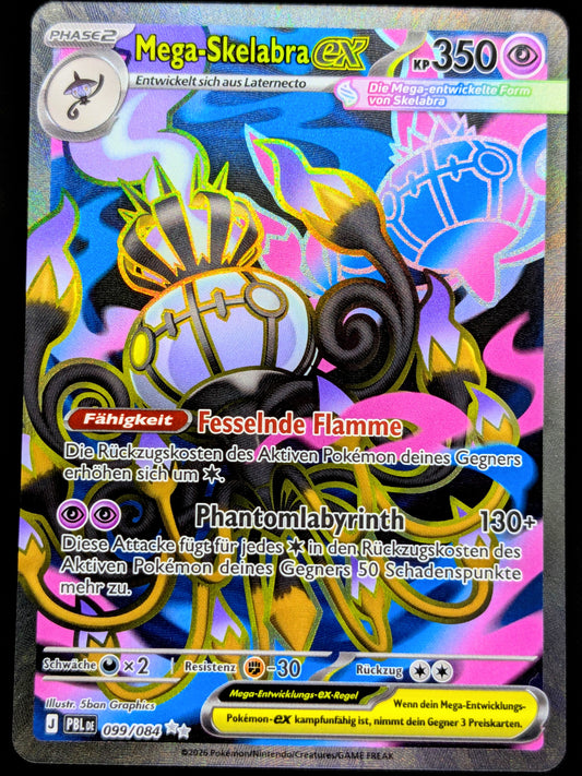 Mega-Skelabra Ex Full Art 099/084 DE
