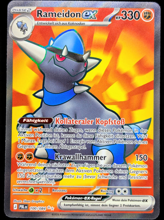 Rameidon Ex Full Art 100/084 DE