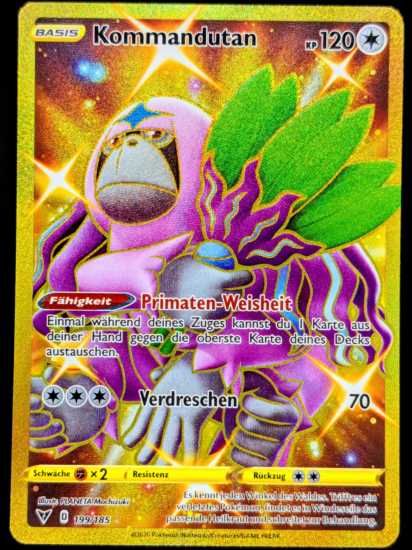 Kommandutan Gold 199/185 DE